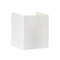 Соединитель (40х40) (4 шт) белый-Plast  | код  conw-40-40x4 | EKF
